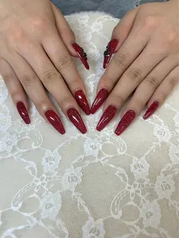 【12/19限定】✨フラッシュネイルワンカラー、施術後に口コミ投票お願いします🤲