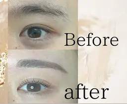 アイブロウスタイリング　眉ワックス