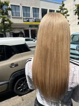 🩷髪質改善トリートメント🩷　カラーを続けて、ダメージなどが気になる方におすすめ🫧　1回だけでもサラサラになります！