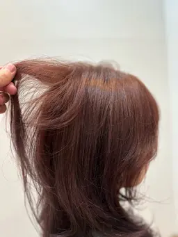 ブリーチなしWカラー＋3step  treatment