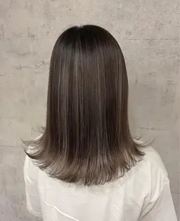 カラー（ハイライト）＆全体カラー🎨メンズも予約可能です！ロング料金発生します！