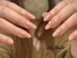 🎀U24🎀チップ長さ出しワンカラー　オフ有り