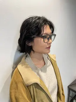 『当日予約限定』【現金支払い限定】カット＋パーマ🦜¥8800/ボブパーマ/ウルフパーマ/ニュアンス/癖毛パーマ