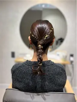 【特別な日を美しく✨】結婚式・お呼ばれヘアセット💐ゆるふわもタイトもOK