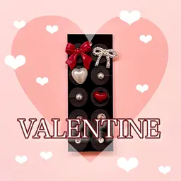 先着1名様 💗🍫バレンタイン①🍫💗耳ツボ＆まつ毛パーマ‎♡𓊆美容成分たっぷりコーティング付き𓊇♡