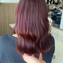 カット➕カラー🍀✨️(肩下ミディアム、ロングスタイル限定クーポン🍓)
