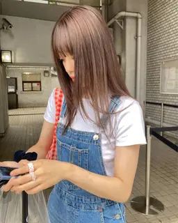 【外国人風】🧩似合わせカット+透明ダブルカラー