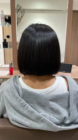 ⚛️縮毛矯正⚛️【前髪カット＋縮毛矯正】