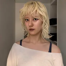 【リタッチのみ👱🏼‍♀️】ケアブリーチリタッチ＋内部補修トリートメント💫