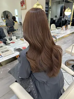 カット+ブリーチなしダブルカラー+M treatment(4STEP)🩰💕