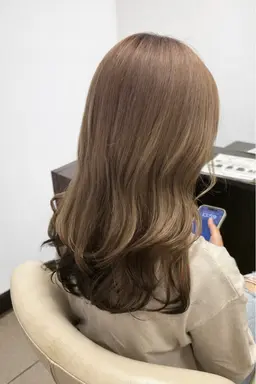 【ブリーチはしたくない方🩵】【ミニモ限定価格✨】ブリーチなし+Wカラー🩵