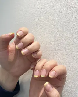 👒ベースありフレンチネイル💍ゴージャスな“大人ネイル”💃 パラジェルも変更🉑