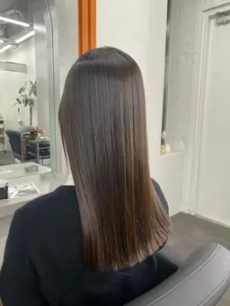 カット＋縮毛矯正¥14700→¥10400