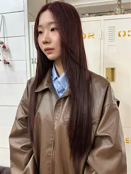 ブリーチなし！ダブルカラー＋カット✂️