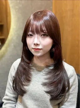 【🇰🇷撮影モデル🇰🇷】韓国風レイヤーカット＋トリートメント＋スタイリング＋撮影📷(日時リクエストください)