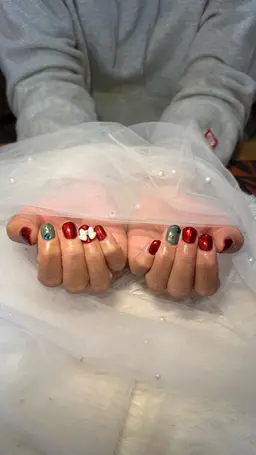 [オフ込]🎱シンプルデザイン（アート・パーツつけ放題2本まで）4.800円