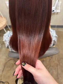 ブリーチなしダブルケアカラー⛸️(ロング＋¥1100)