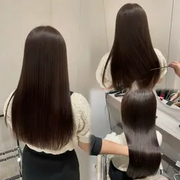 カット×縮毛矯正×シルクヴェールtm