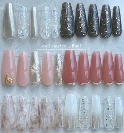 【ハンド・ジェルネイル】🤍定額デザイン🤍ソフトジェルオフ無料（フィルイン込み）