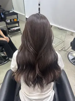 ワンカラー(ブリーチなし)➕無理巻仕上げ❣️