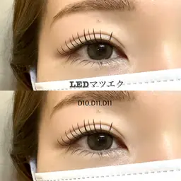 おためし限定料金💫LEDまつげエクステ[フラットラッシュ]100本まで💫
