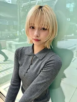 【ブリーチ込みダブルカラー】