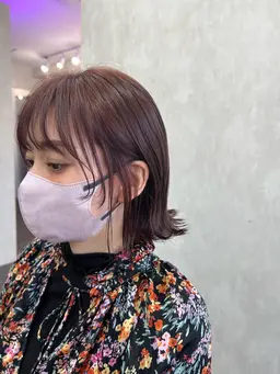 🌼平日朝☀️限定🌼ヘッドスパ20分orスペシャルケアトリートメント付き　艶カラー+似合わせカット