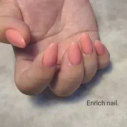 ワンカラーネイル(オフなし)