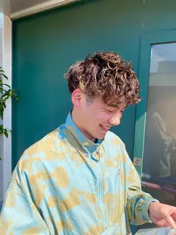 🌿メンズ限定🌿似合わせカット＋パーマ（毛流れパーマ・ゆるふわ・ツイスパ・スパイラル・波巻き）