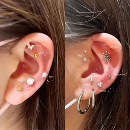 【お得】フラットラッシュ120本(オフ込)+耳ツボジュエリー付け放題💎