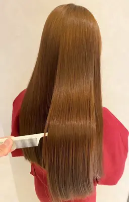 カットカラー髪質改善