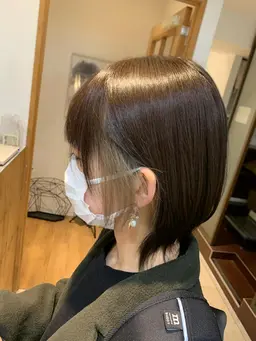 《*平日限定*》🌷インナーカラー（ブリーチ一回）＋うる艶フルカラー🌷