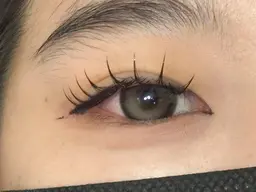 【マツエク他店付け足し🆗】オフなし限定❣️フラットラッシュ付け足しメニュー¥3000✨