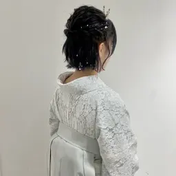 【電話予約限定】袴着付け🌸(お時間によって+早朝料金)