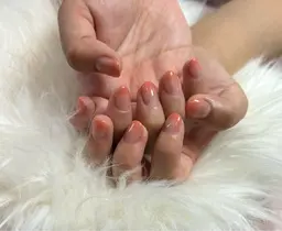 ハンド　オフなし　カラーグラデーション