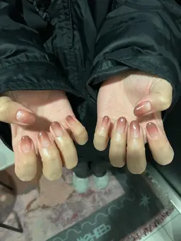 カラーグラデーション（ﾍﾞｰｽ：ｸﾘｱ）