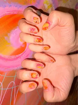 《オフなし／アート梅🪭》 ベーシックデザイン（またはクリアベース）＋パーツつけ放題✳︎