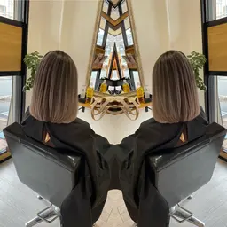 バレイヤージュ✨orハイライト✨+カット+トリートメント