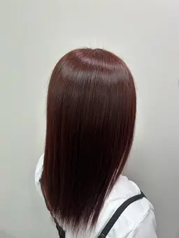 ワンカラー(ブリーチ無し)+プレミークトリートメント