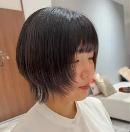 《🦇minimo限定クーポン🎃》似合わせカット（シャンプーブロー込み）