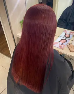 ⌇⚡️🦋2月限定クーポン⚡️🦋⌇ブリーチなしダブルカラーで作る激カワ韓国風暖色🫶🏻❤️➕髪質改善️✨