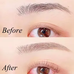 学割U24🎓《ナチュラル眉🌱》美眉アイブロウWAX＋間引き (メイク込) ¥4700