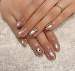 ハンドチップ長さ出し 定額シンプル　色変えOK