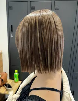 切りっぱなしボブ🧡