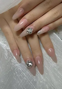 [ハント] ナチュラルorワンカラーorラメグラデーション🩷大きなパッツ2個付きます♥️ソフトジェルオフ込み