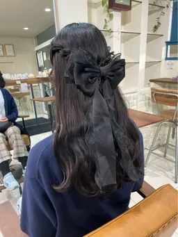 💞🎼ヘアセット:ハーフアップ🎼💞