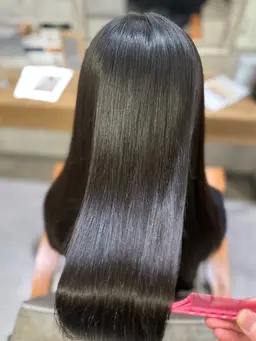 ☔湿気対策に🌈ミニモ限定✨艶髪ストレート（縮毛矯正）✂カットなしで気軽に美髪ケア✨