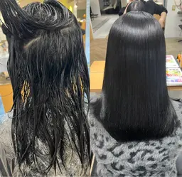 【ご新規様限定価格🫧自然な仕上がり】髪質改善ストレートor縮毛矯正＋クイックtr💭
