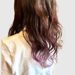 【お出かけ前に推しカラー注入！！】鮮やかデザインカラー（ケアブリーチ込）