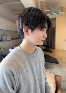 メンズカット+眉毛カット6,200→4,800